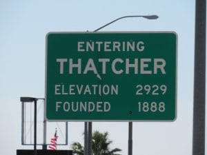 Thatcher AZ 01